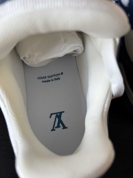 #EDITIE LIMITATĂ# Louis Vuitton LV Trainers Blue Verificare Colet