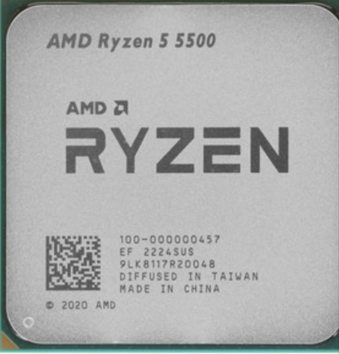 Процессор ryzen5 5500
