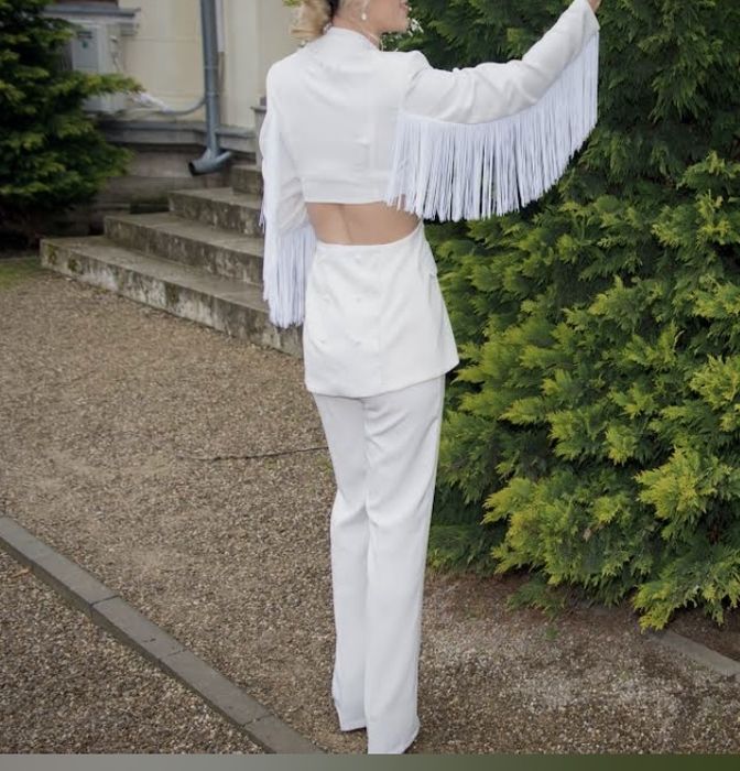 Costum alb dama cununie/botez