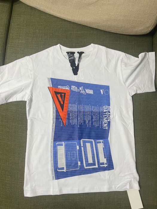 Тениска VLone Двулицева M и L