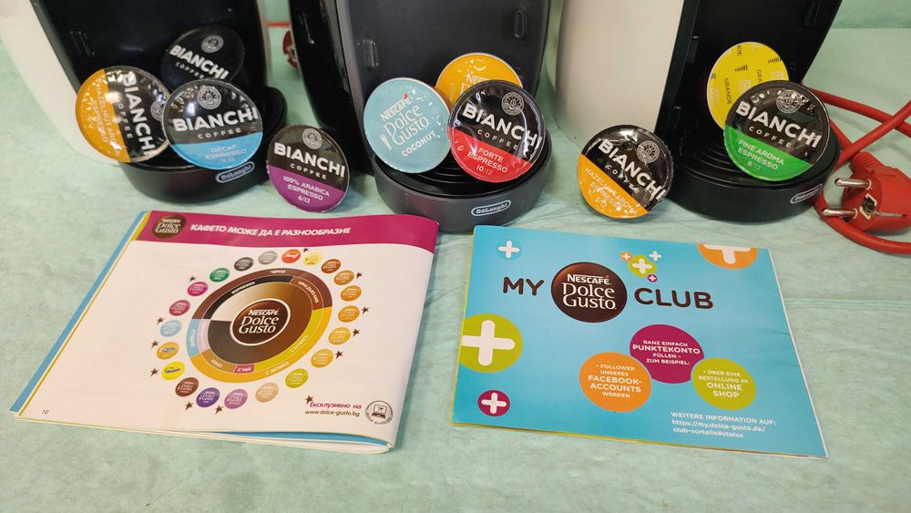 Кафемашина гаранция 1 година Delonghi NESCAFÉ® Dolce Gusto Piccolo.W/B