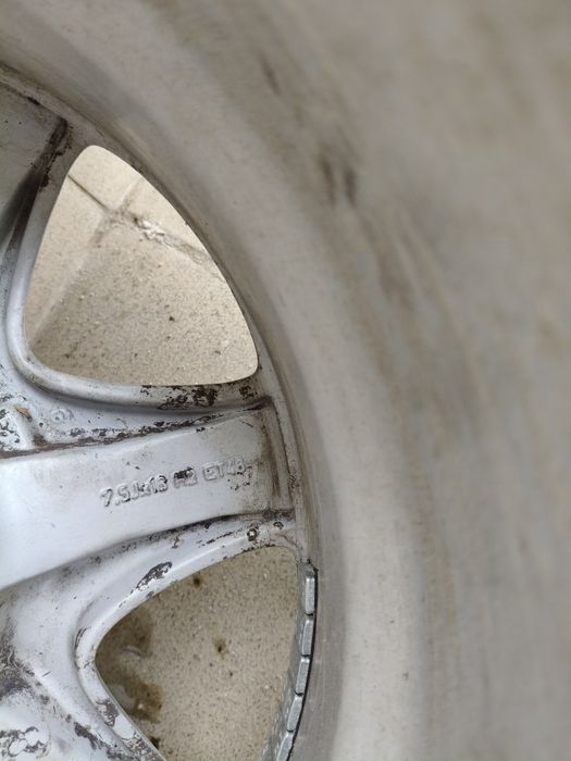 Jenti  aliaj R16 cu anvelope all season pt Mercedes w211
