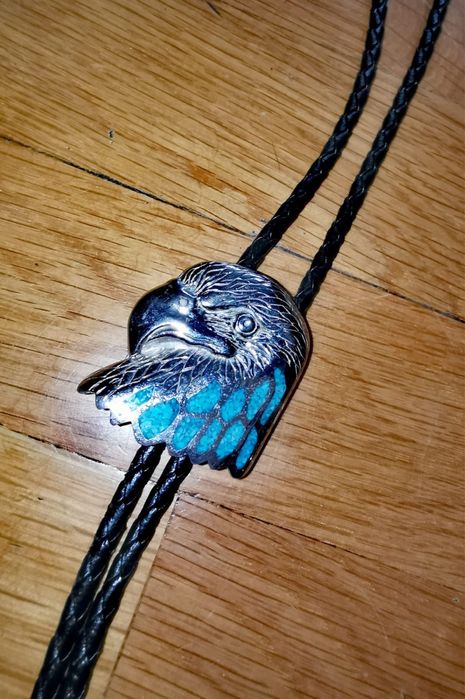 Сребърна тока за колан USA американска ръчна изработка Блу Рибън - Distinctive Blue Ribbon , Rockmount , Ranch Wear , Denver Colorado супер находка