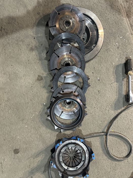 3-ри дисков съединител Тилтън комплект със маховик за м50/М52/М54