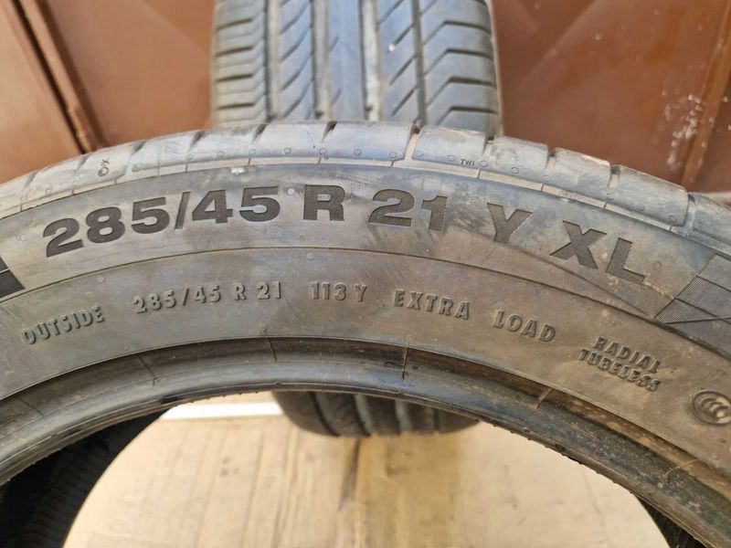 2 Continental R21 285/45 
летни гуми
DOT1517