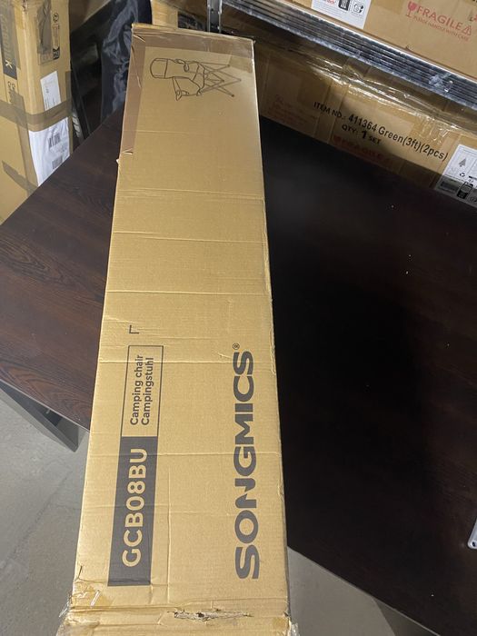 Комплект от 2 сгъваеми къмпинг стола