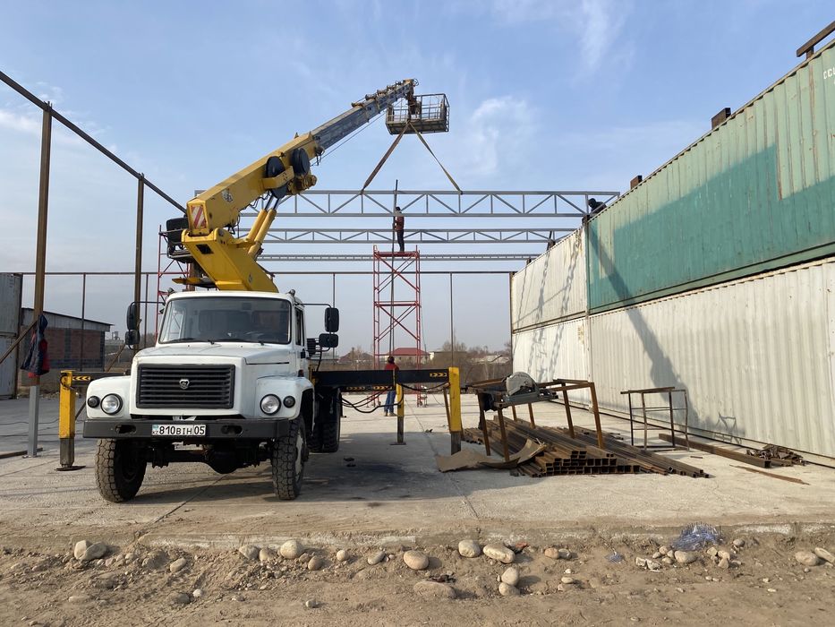 Автовышка мини автокран