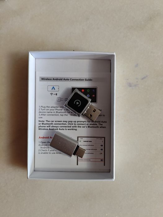 Adaptor wireless Apple Carplay-Android auto