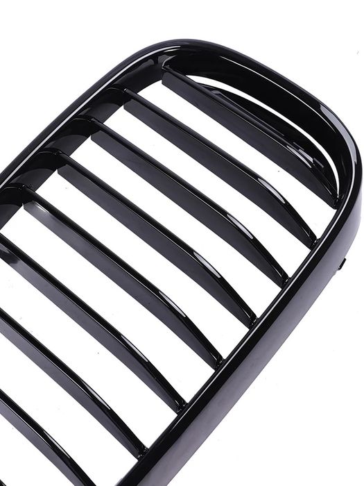 Set grile grila duble simple negru lucios M Bmw Seria 7 G11 G12 camera