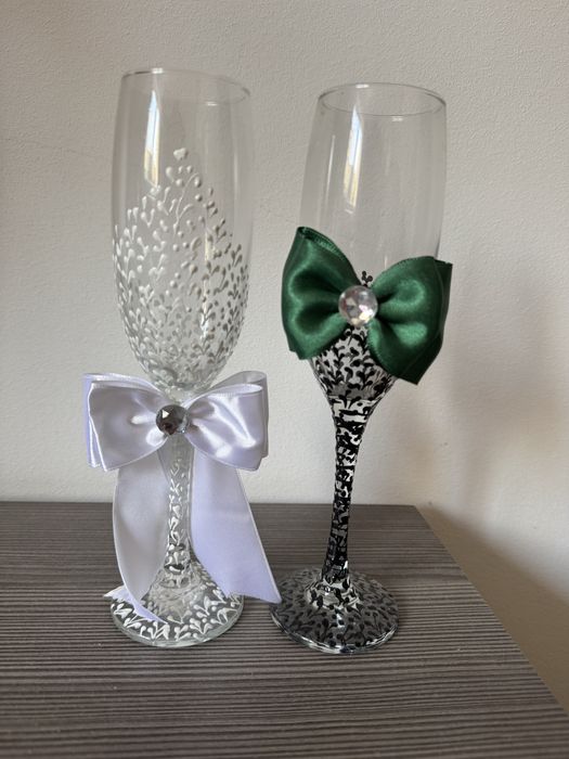 Pahare pentru Mire si Mireasă superbe