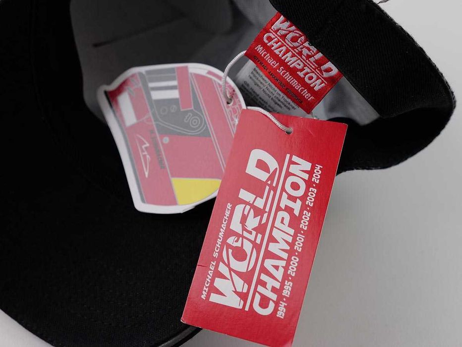 Sapca Michael Schumacher Speedline, negru/gri, nepurtata