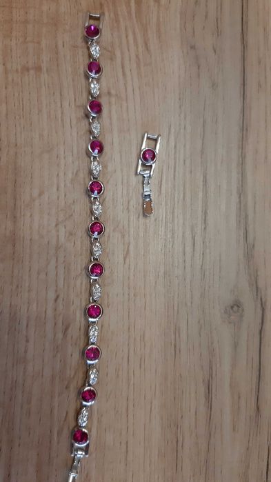 Oliver Weber гривна със светъл аметист,цвят циклама