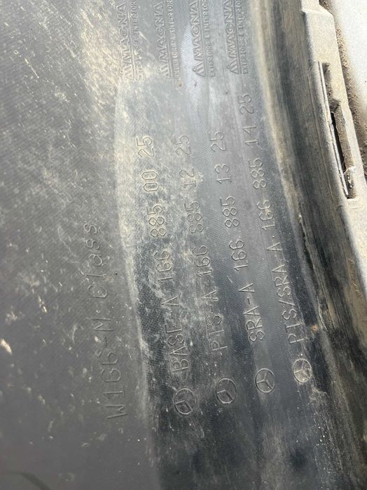 Предна броня за Мерцедес МЛ класа Mercedes ML350 W166 2011/2015г