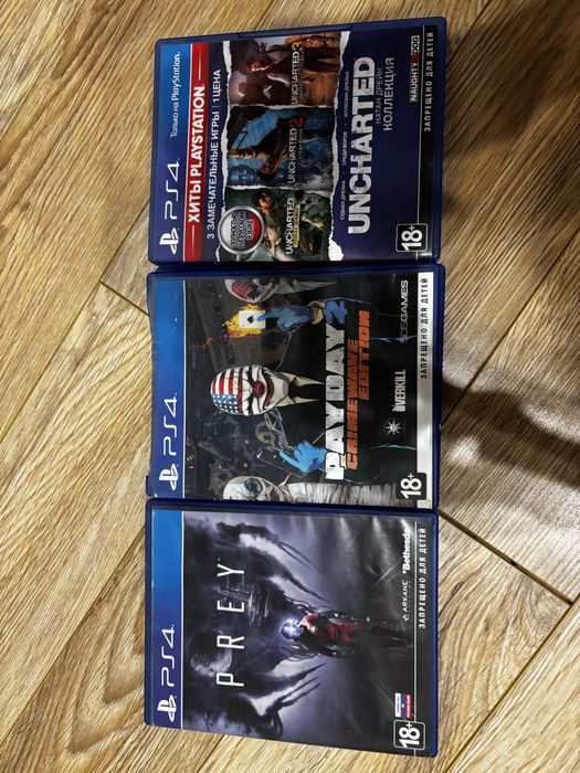 Продаю игры на пс 4