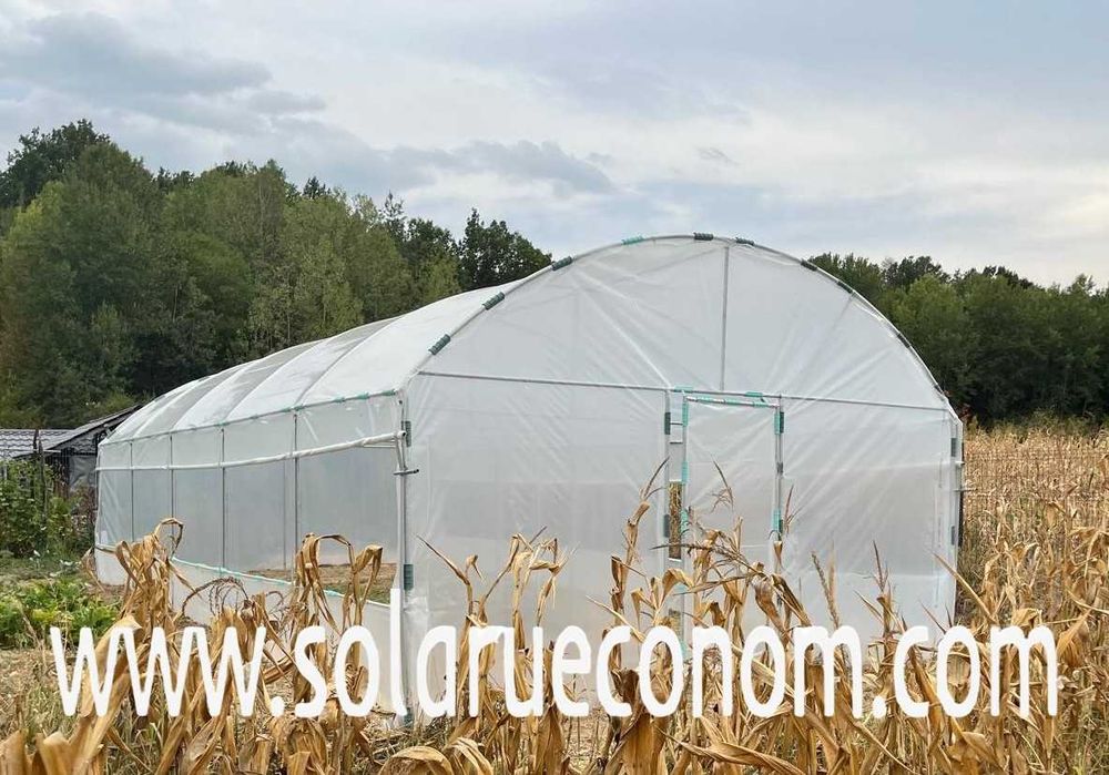 Solar(sera) de gradină cu structură metalică (teava)