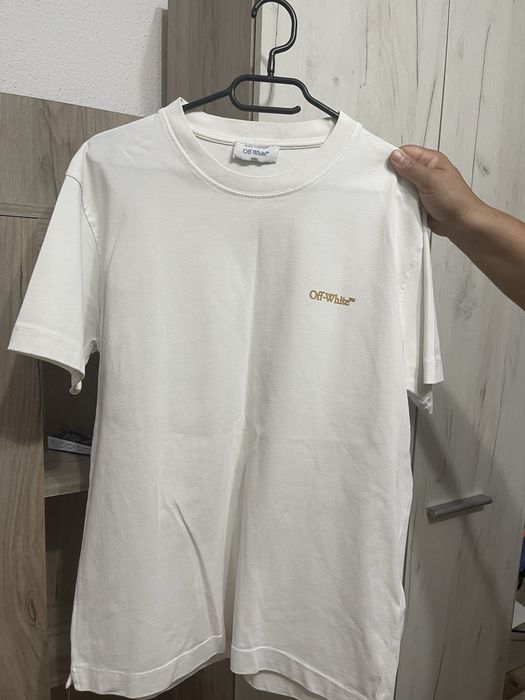 Tricou Off White barbati nou