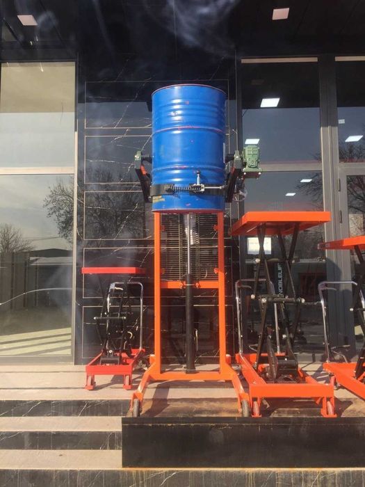 ручной гидравлический штабелер для бочки