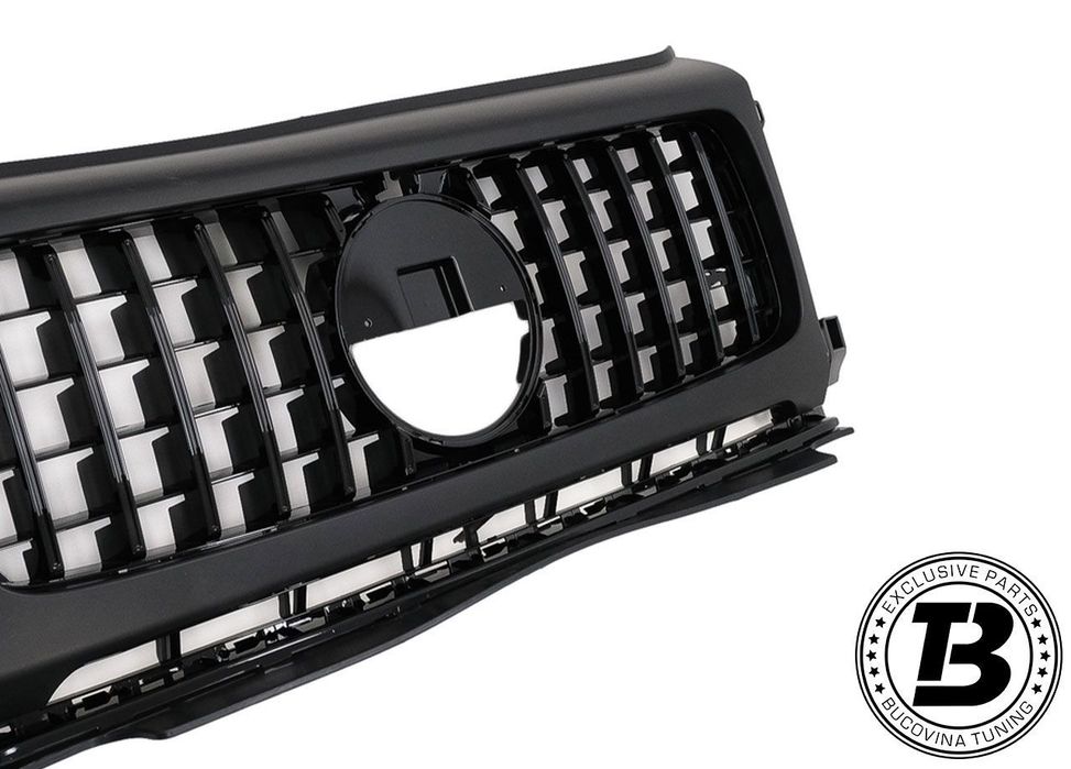 Grila Si Carcasa Faruri compatibil cu Mercedes G-class W463 GT Design