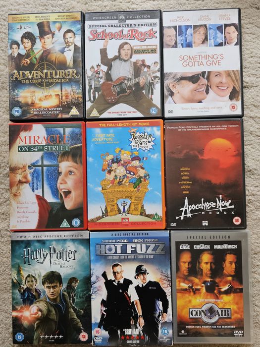 Оригинални  DVD  от лична колекция на Английски език