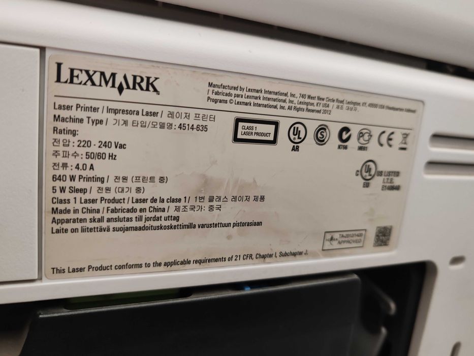 Принтер Lexmark MS510dn