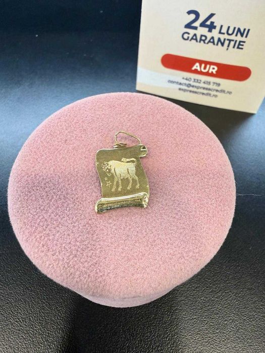 Medalion aur 14k 0.92g (Iulius Mall)(B-46.2) Garantie 2 ani!