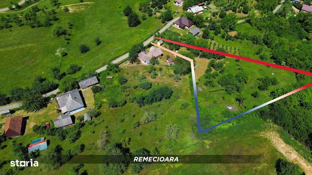 Teren intravilan generos 3.206 mp în Remecioara | Priveliste deosebita