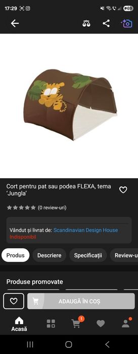 Cort pentru pat sau podea FLEXA