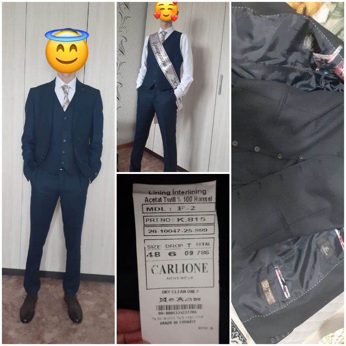 Продам костюм с жилеткой