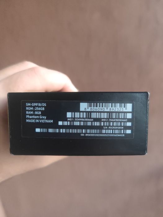 Запечатан Samsung S21 8/256 Gb Phantom Gray Dual Sim фабрично отключен/ Бартер