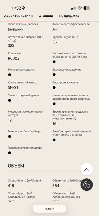 Холодильник Samsung