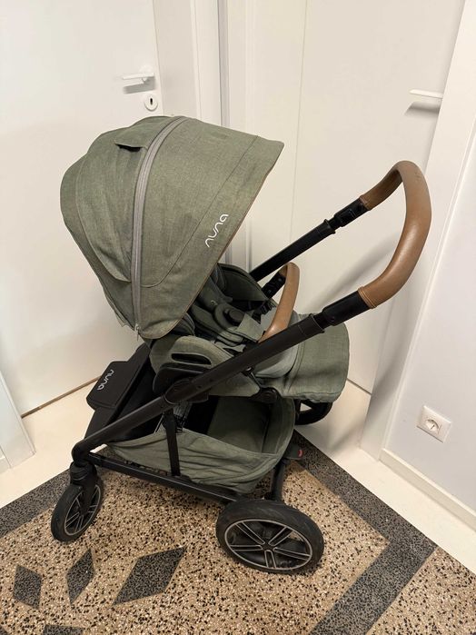 Nuna Mixx Next 3 в 1 детска количка / кошче / седалка за кола + екстри