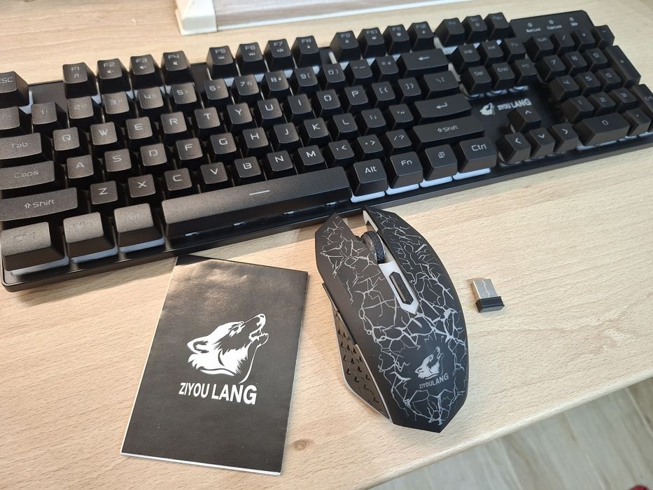 Гейминг сет клавиатура и мишка  ZIYOU LANG T3