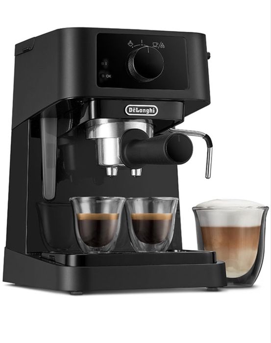 Espressor manual Delonghi Stilosa EC230.Bk, 1l, 1100w, 15 bar
