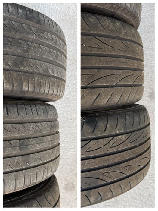 Jante Audi LeMans 5x112 R18 originale A3 8P + cauciucuri 225/40/18