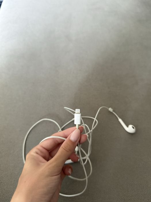 Casti In-Ear Apple Earpods, Lightning, Alb