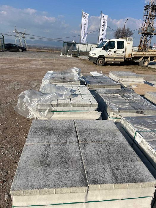 Umbriano плоча 50х50х5см Semmelrock, цвят: светъл гранит