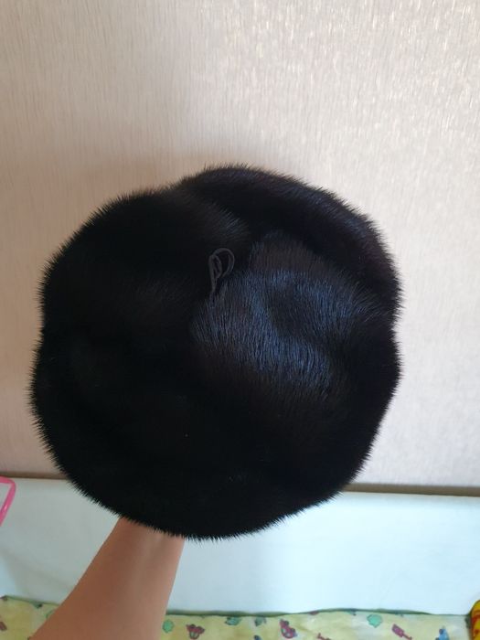 Норковая шапка мужская