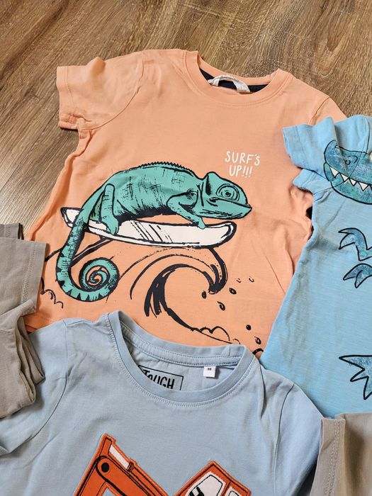 Tricouri baietel marime 98, 5 buc + 2 gratis