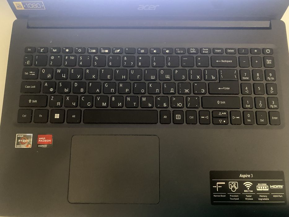 Acer Aspire 3 A315-43 (Ryzen 3 5300U / 8GB / SSD 512GB) — 2023 г.в.