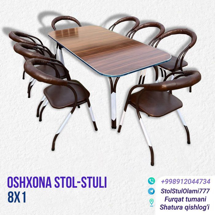 Yangicha stol stullar