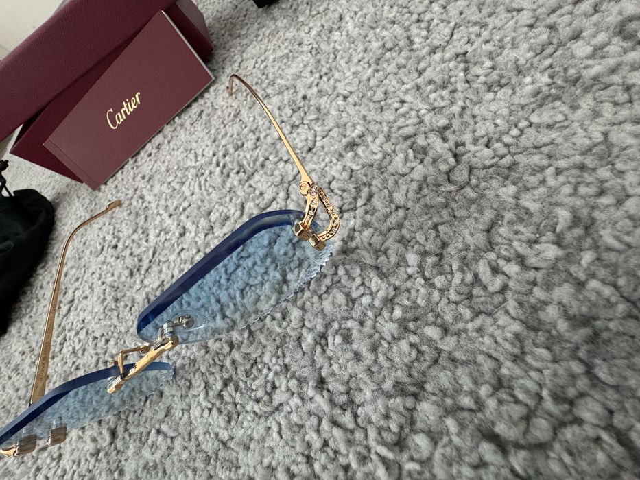 Cartier Sunglasses Diamond Cut