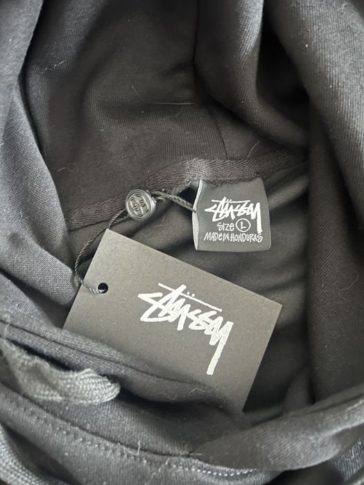 Stussy hoodie черно
