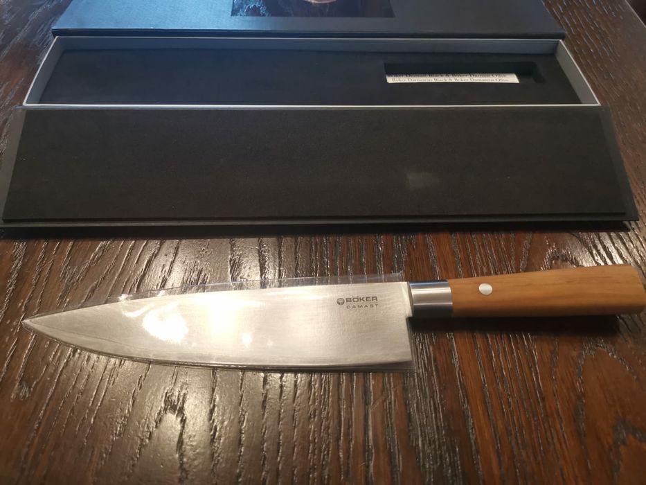 Cutit Bucatar Chef  Böker Damasc