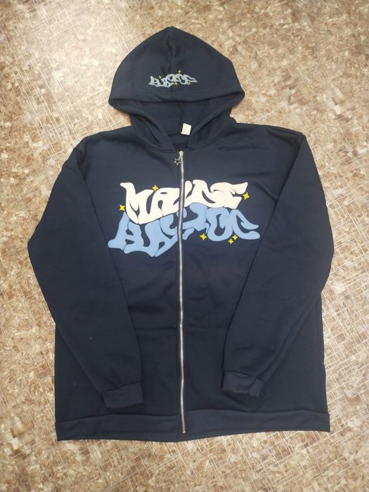 Кофта синяя на молнии