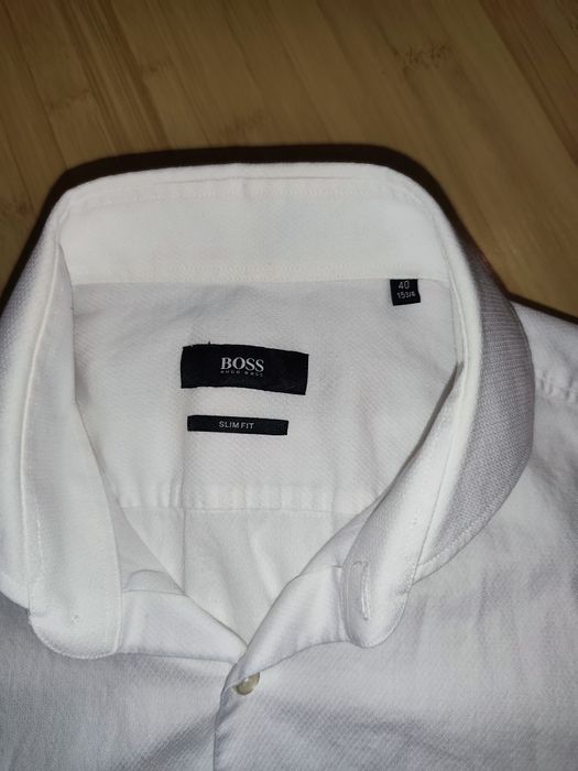 Hugo Boss бяла риза S