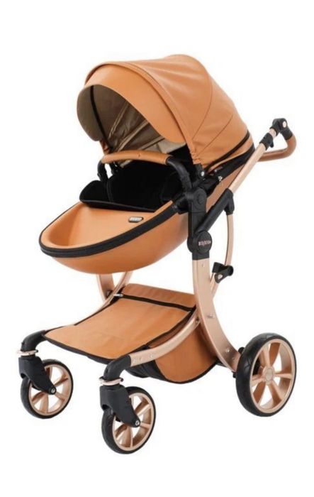 Коляска трансформер Teknum ТК609, оранжевая