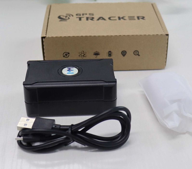 GPS тракер с предплатена SIM карта, батерия 30дни,  хора животни багаж