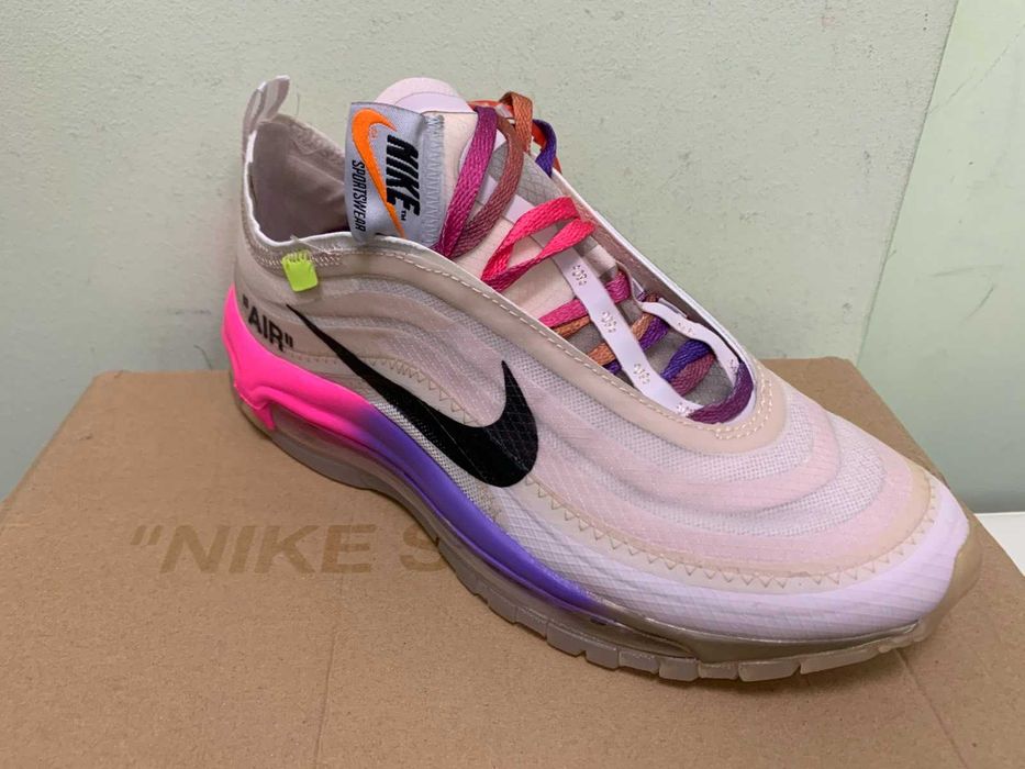 Дамски нови маратонки Nike Air Max 97 off white размер 39