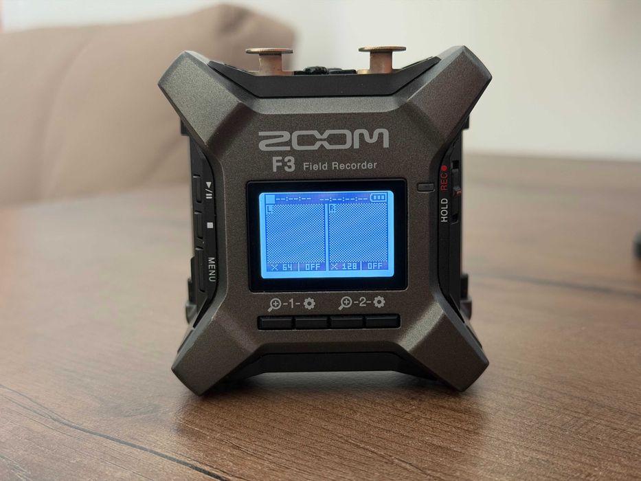 Zoom F-3 recorder audio profesional, 32-bit float, 2 intrări XLR