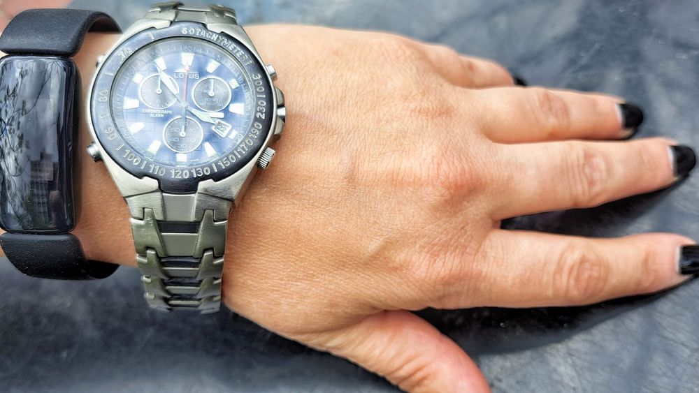 Ceas Lotus chronograph all titanium,  alarm